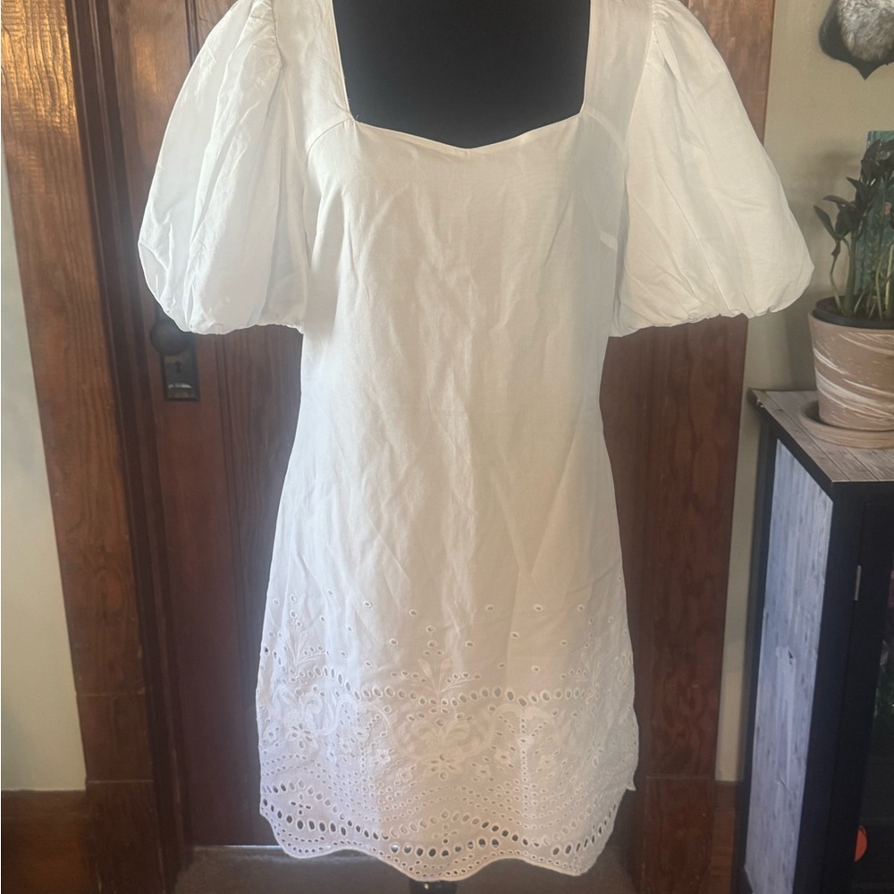 Express White Mini Dress